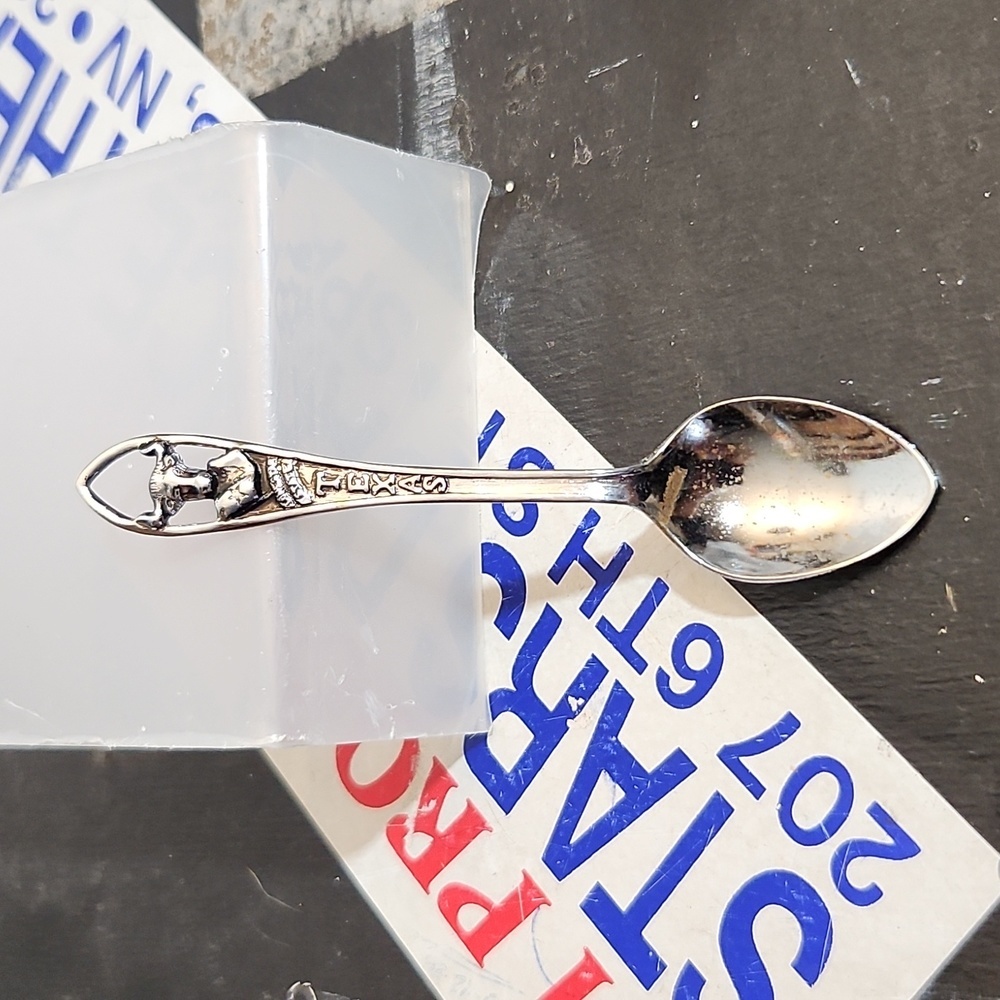 Single Texas Bull State Collection Spoon